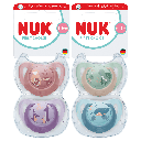 NUK First Choice Night Soothers 6-18mths 2pk
